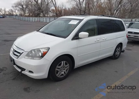 2005 Honda Odyssey Ex-L from USA, damaged, VIN 5FNRL38795B108496